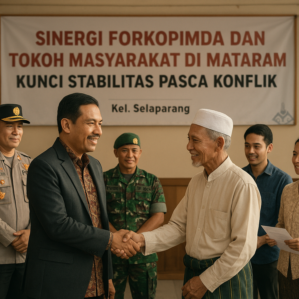 Sinergi Forkopimda dan Tokoh Masyarakat di Mataram: Kunci Stabilitas Pasca Konflik Horisontal