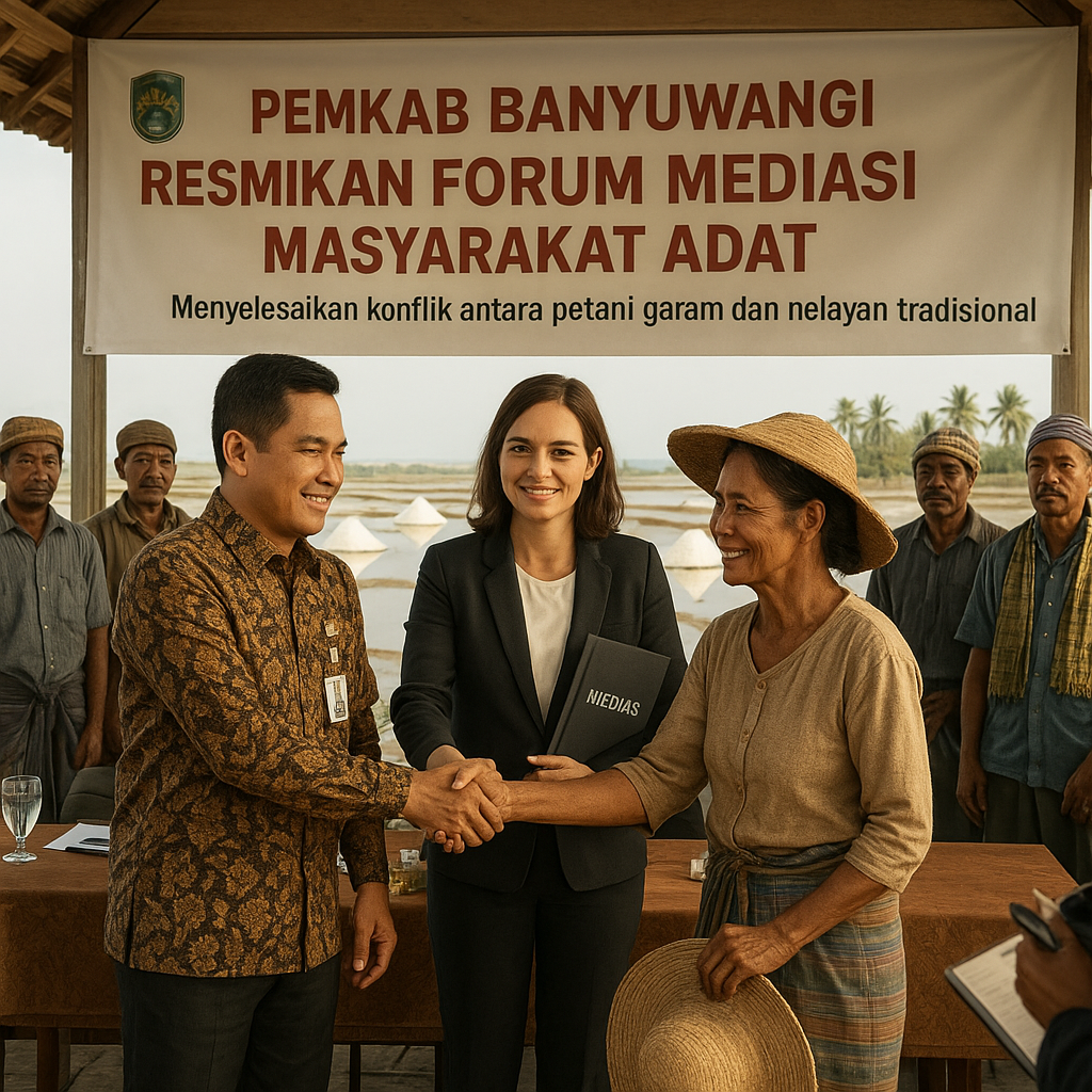 Pemkab Banyuwangi Resmikan Forum Mediasi Masyarakat Adat