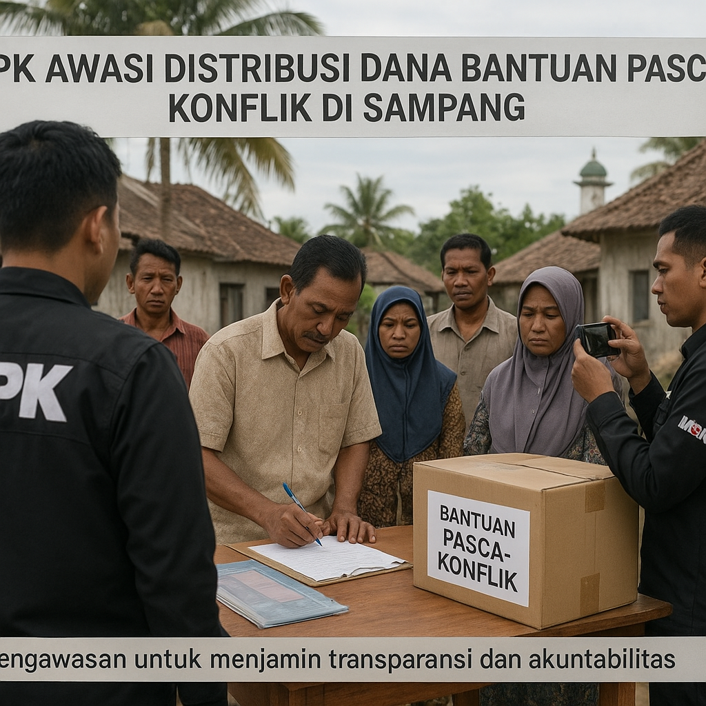 KPK Awasi Distribusi Dana Bantuan Pasca-Konflik di Sampang