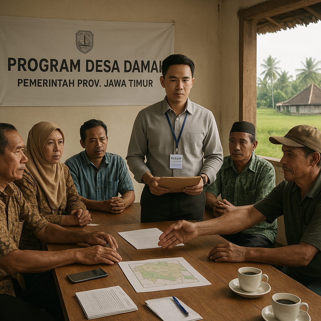 Pemerintah Provinsi Jatim Luncurkan Program 'Desa Damai' untuk Penyelesaian Konflik Agraria