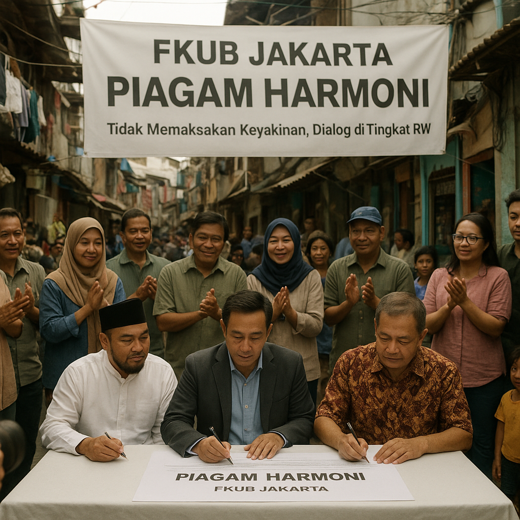 FKUB Jakarta Deklarasi Harmoni Antarsuku di Pemukiman Padat