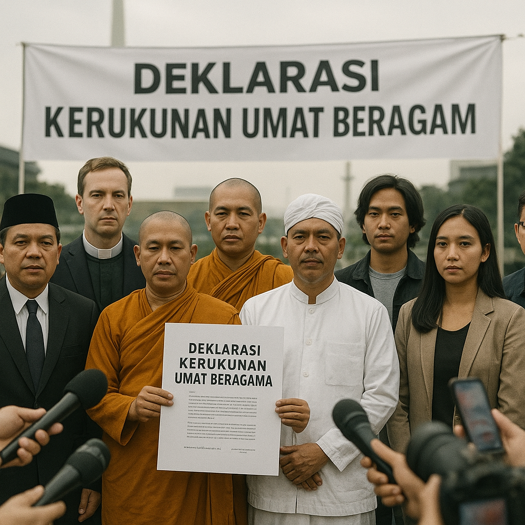 Dialog Lintas Agama di Jakarta Hasilkan Deklarasi Kerukunan Umat Beragama di Tengah Ketegangan Politik