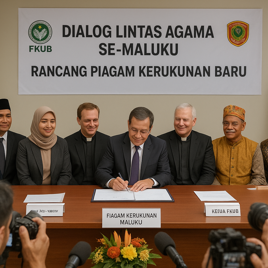 Dialog Lintas Agama se-Maluku Digelar, Rancang Piagam Kerukunan Baru