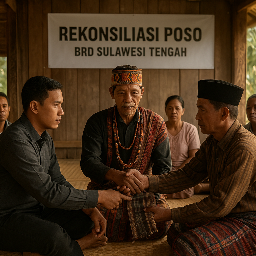 Rekonsiliasi Poso Masuk Tahap Baru: Pelaku Konflik Diajak Selesaikan Secara Adat