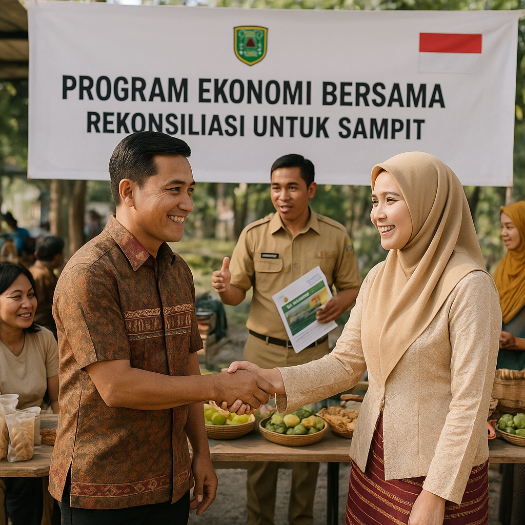 Program Ekonomi Bersama Jadi Jembatan Rekonsiliasi di Sampit