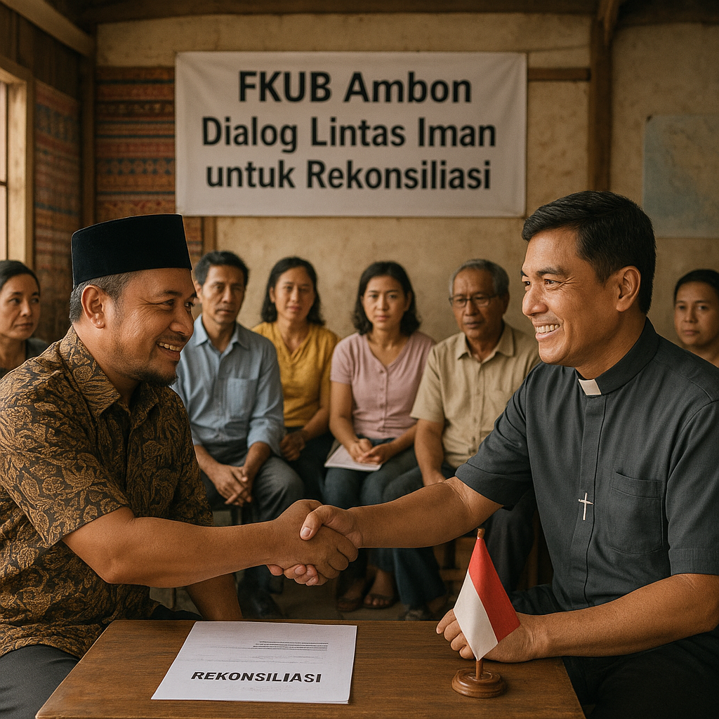 FKUB Ambon Dorong Dialog Lintas Iman untuk Perkuat Rekonsiliasi Pasca Konflik
