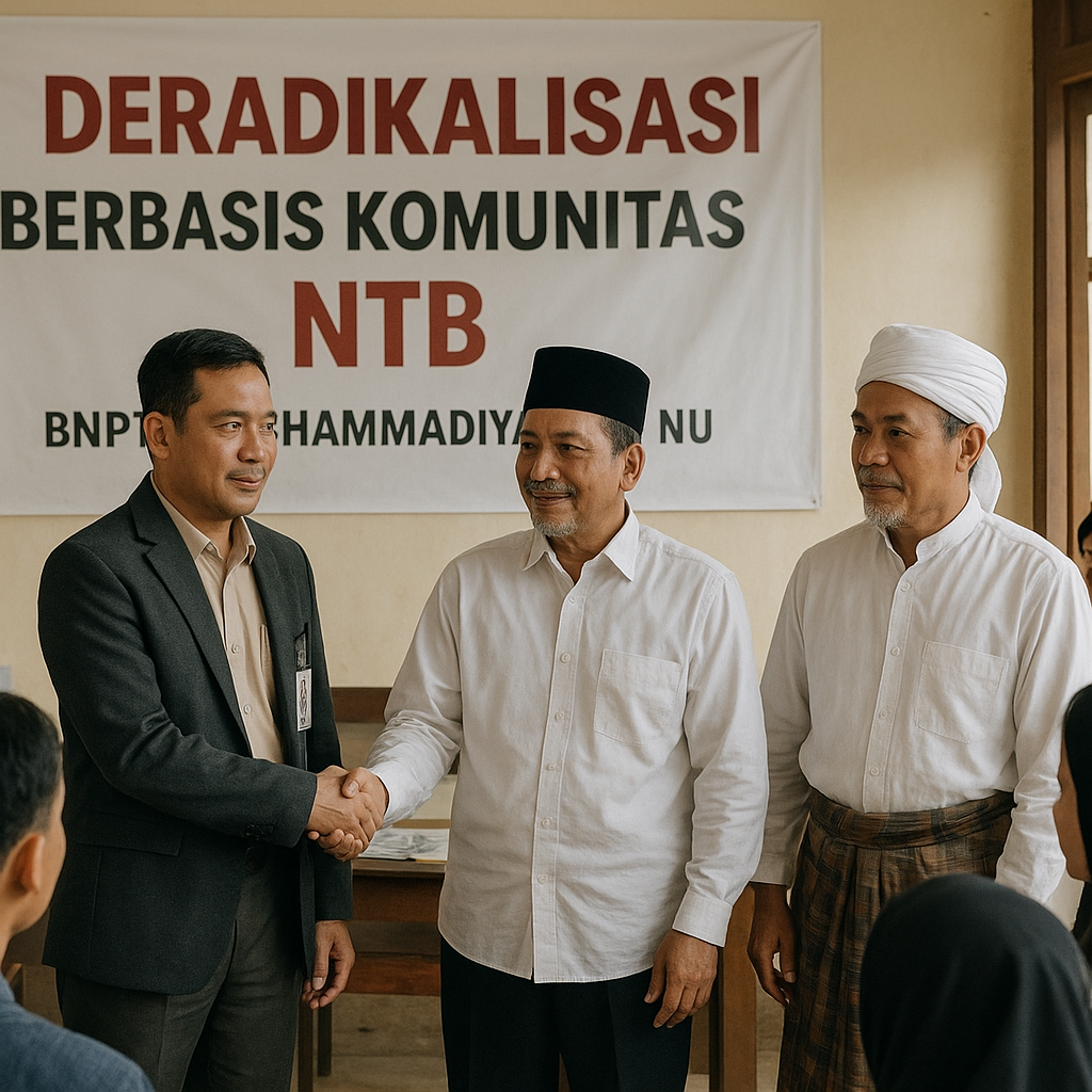 BNPT dan Tokoh Agama Susun Program Deradikalisasi Berbasis Komunitas di NTB