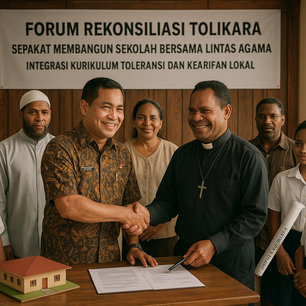 Forum Rekonsiliasi di Tolikara: Pemda dan Gereja Sepakat Bangun Sekolah Bersama