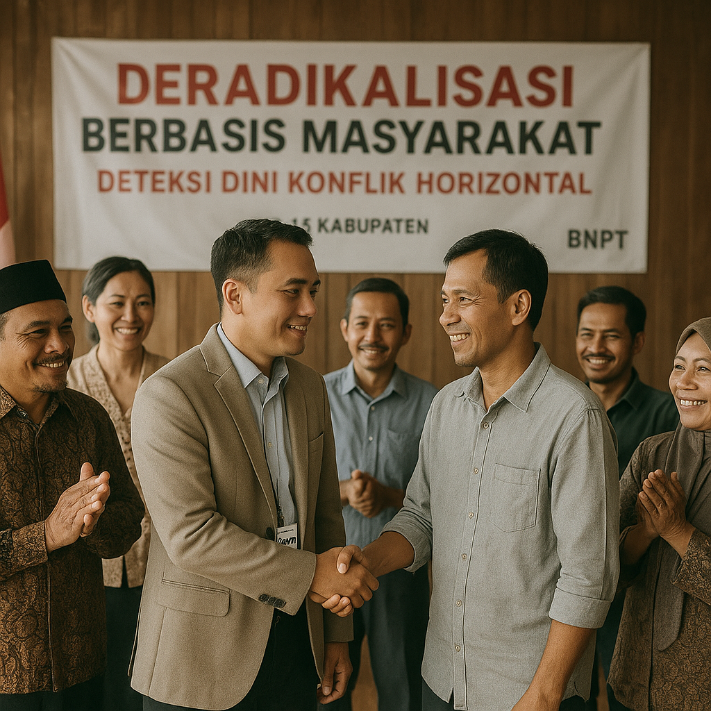 BNPT: Deteksi Dini Konflik Horizontal Melalui Program Deradikalisasi Berbasis Masyarakat