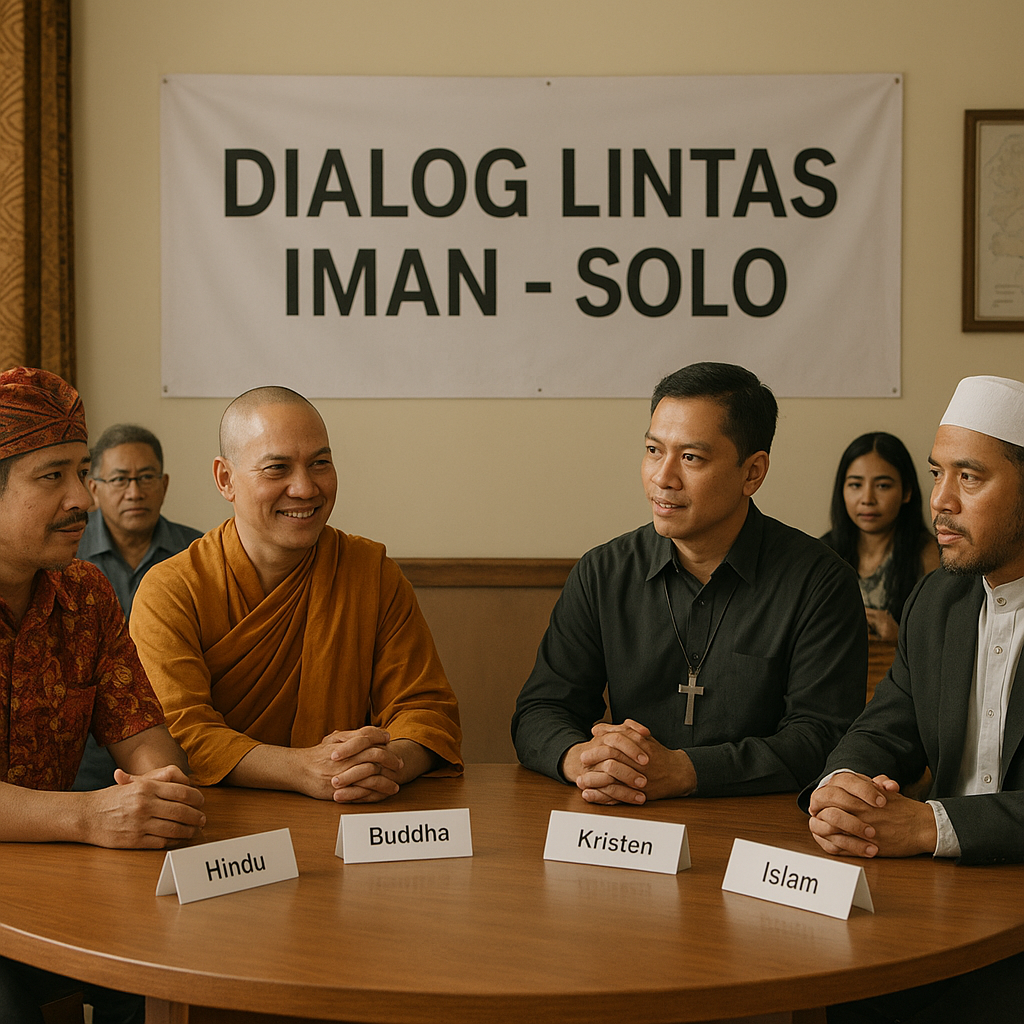Dialog Lintas Iman di Solo Bahas Kerukunan dan Pencegahan Konflik