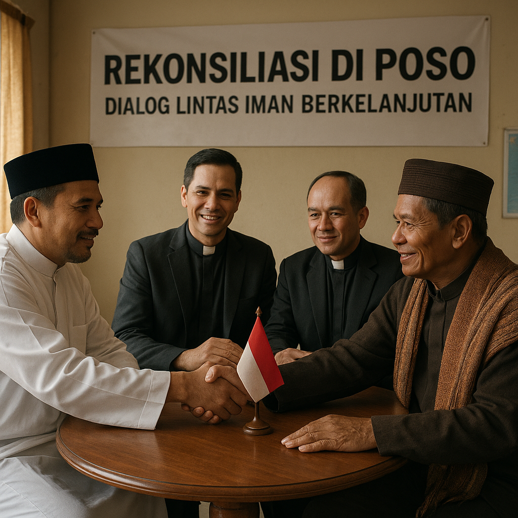 Rekonsiliasi di Poso: Forum Tokoh Agama Sepakati Dialog Lintas Iman Berkelanjutan