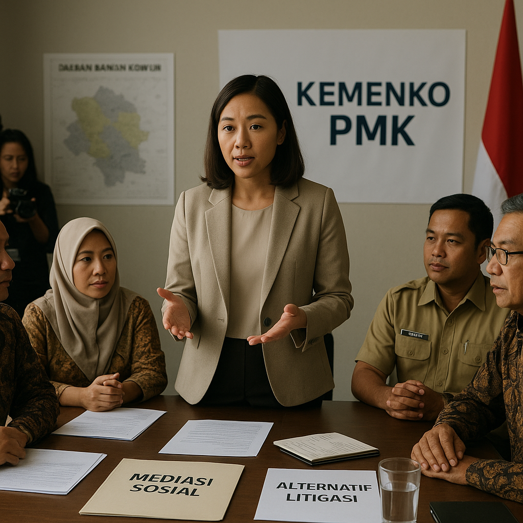 Kemenko PMK Kaji Penguatan Mediasi Sosial sebagai Alternatif Litigasi di Daerah Rawan Konflik