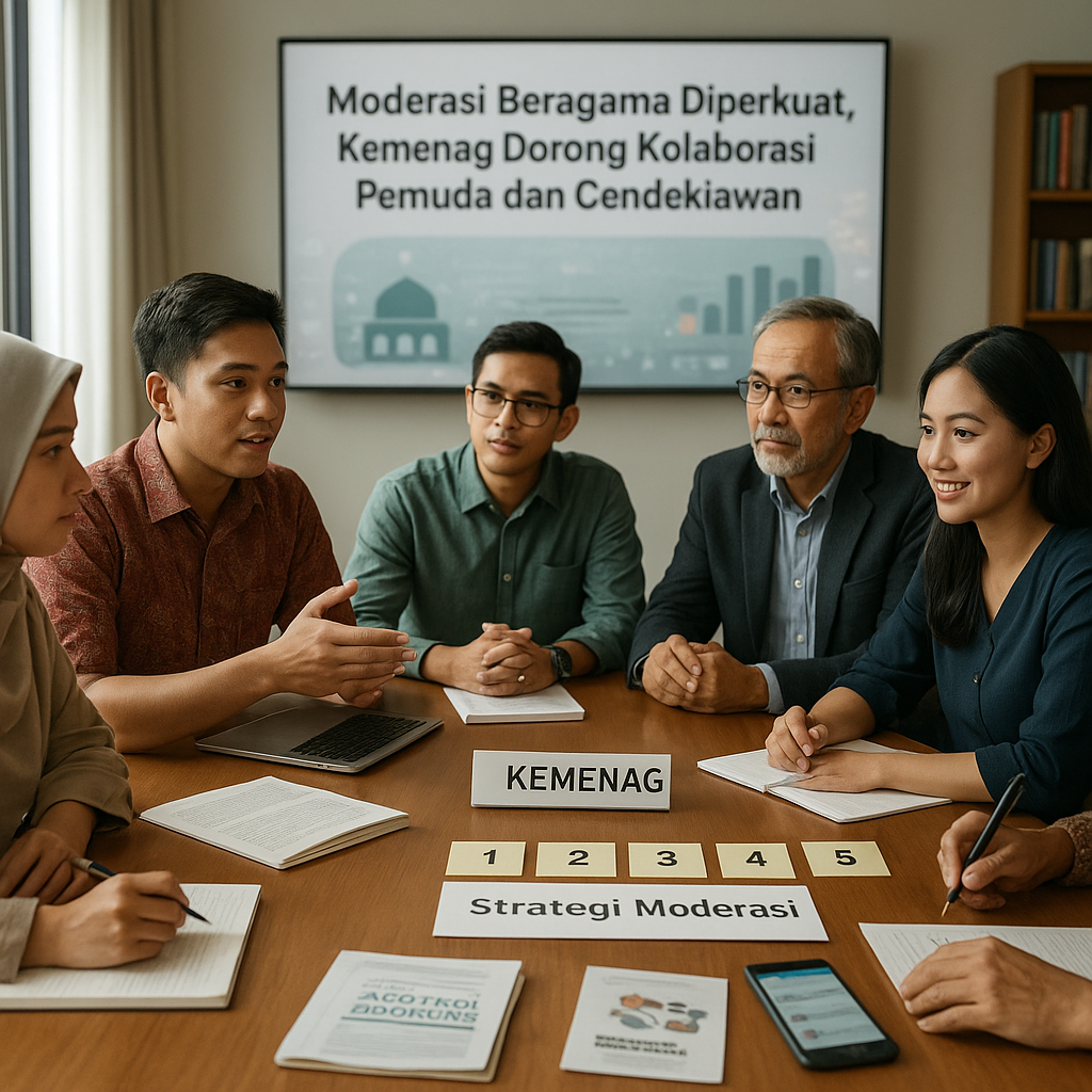 Moderasi Beragama Diperkuat, Kemenag Dorong Kolaborasi Pemuda dan Cendekiawan