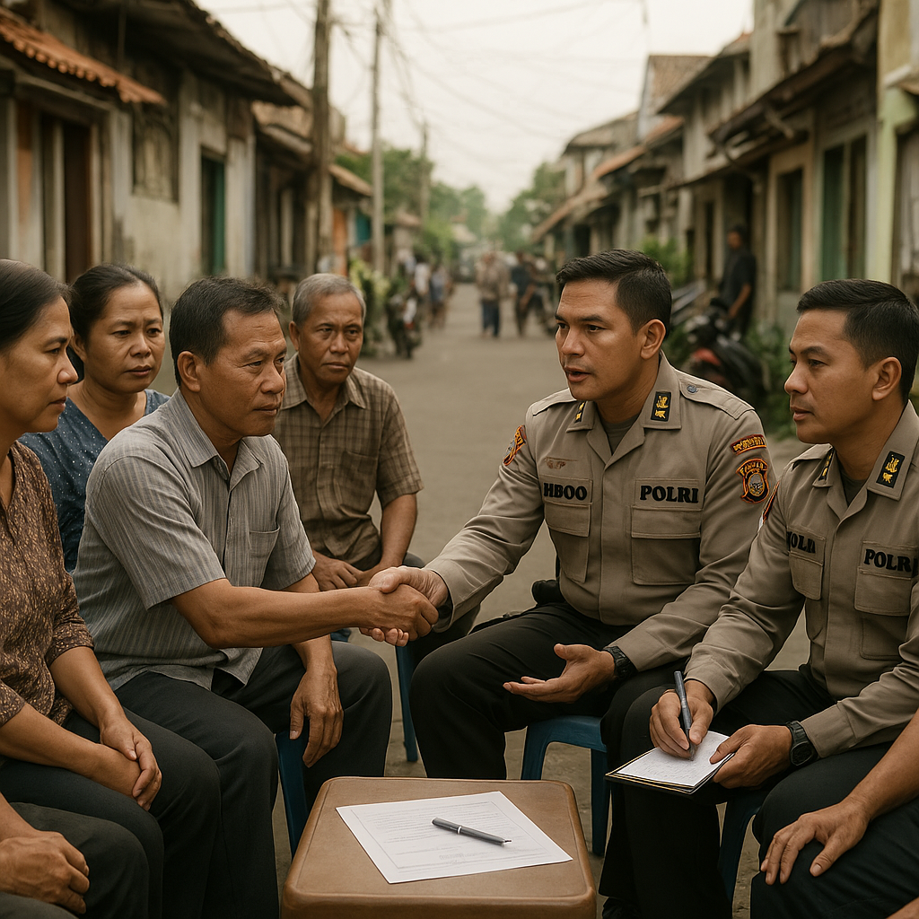 Mediasi Warga Tanah Tinggi dan Kampung Rawa, Polisi Kedepankan Penyelesaian Damai