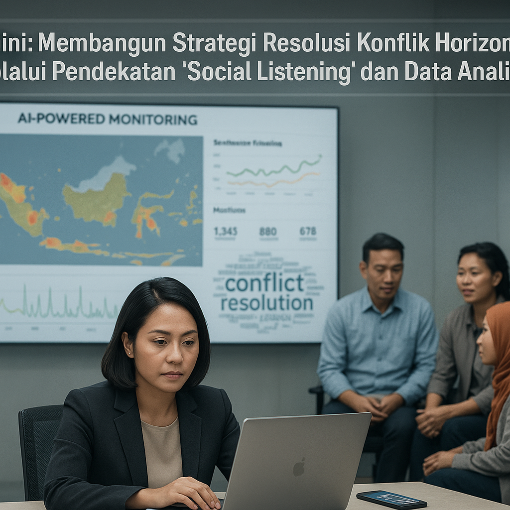 Opini: Membangun Strategi Resolusi Konflik Horizontal melalui Pendekatan 'Social Listening' dan Data Analitik