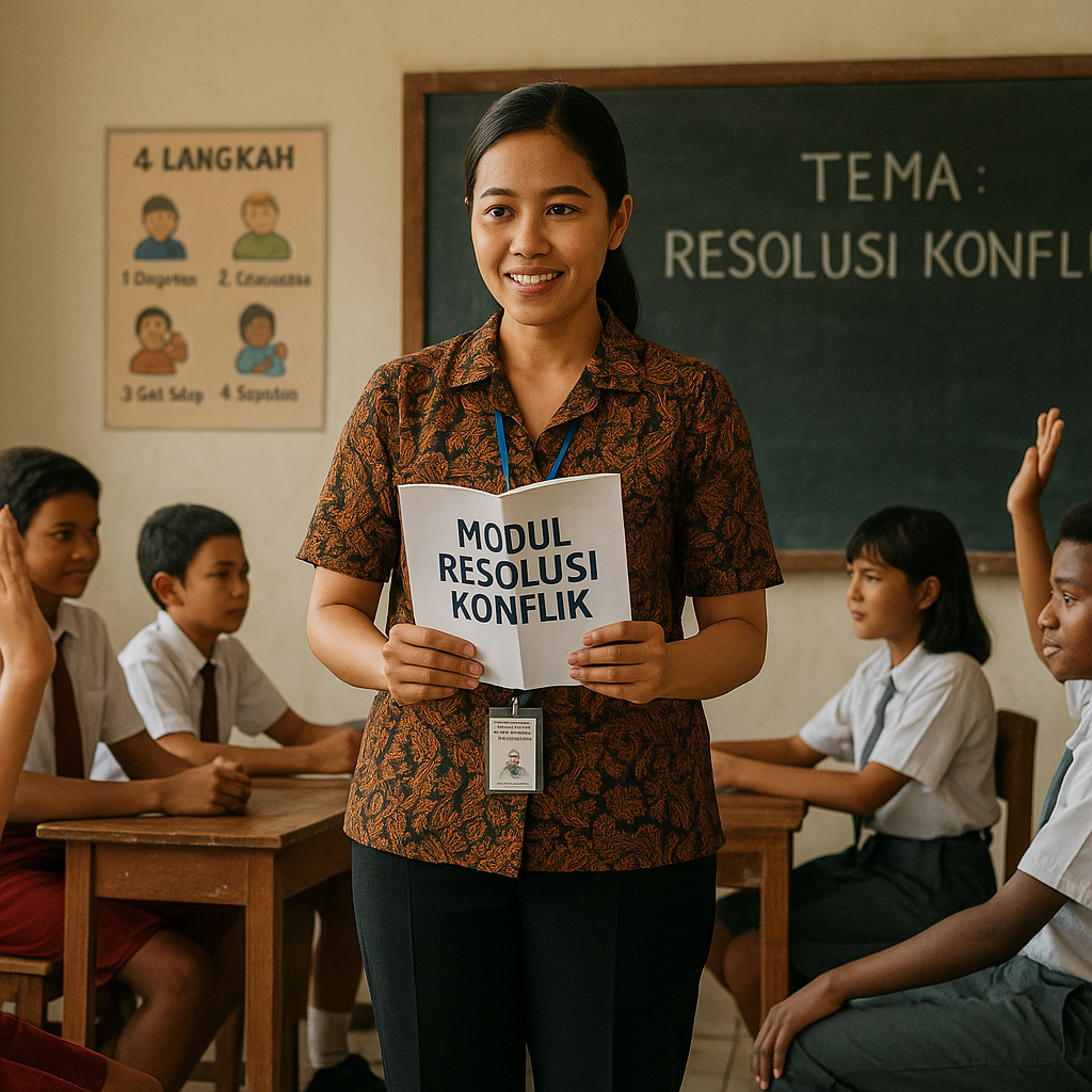 Kebijakan baru: Integrasi Modul Resolusi Konflik dalam Kurikulum Pendidikan Dasar dan Menengah