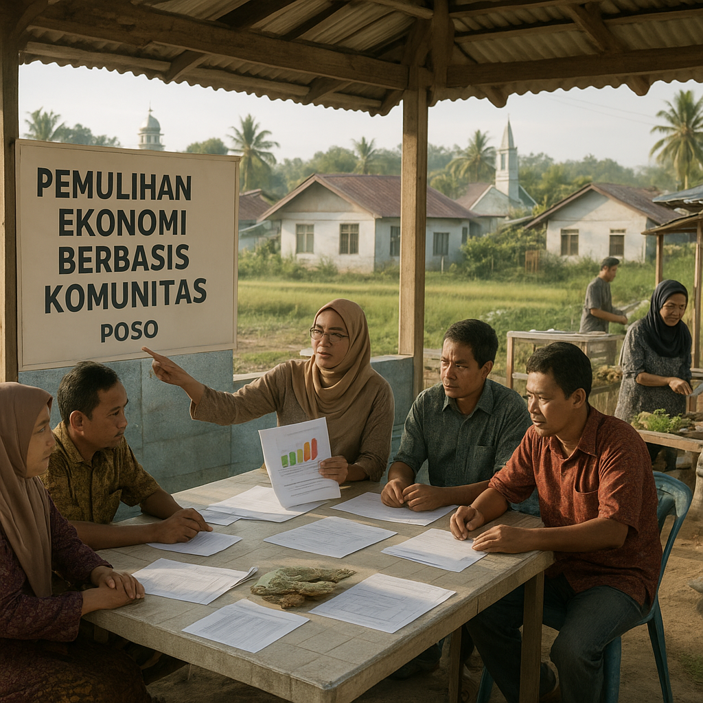 Ekonomi Inklusif Pasca-Konflik: Model Pemulihan Ekonomi Berbasis Komunitas di Poso