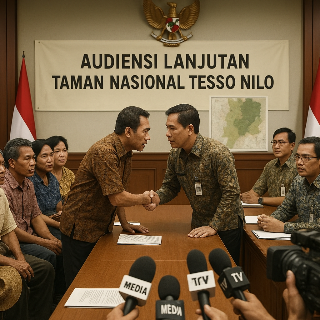 Titik Temu Konflik TNTN Tercapai, Audiensi Lanjutan Digelar di Jakarta