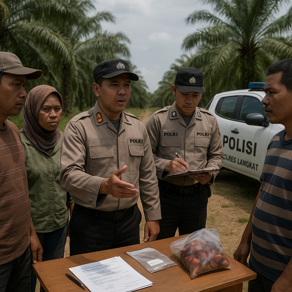 Upaya Mediasi dan Restorative Justice Buntu, Polres Langkat Lanjutkan Proses Hukum Kasus Saling Lapor Secara Profesional
