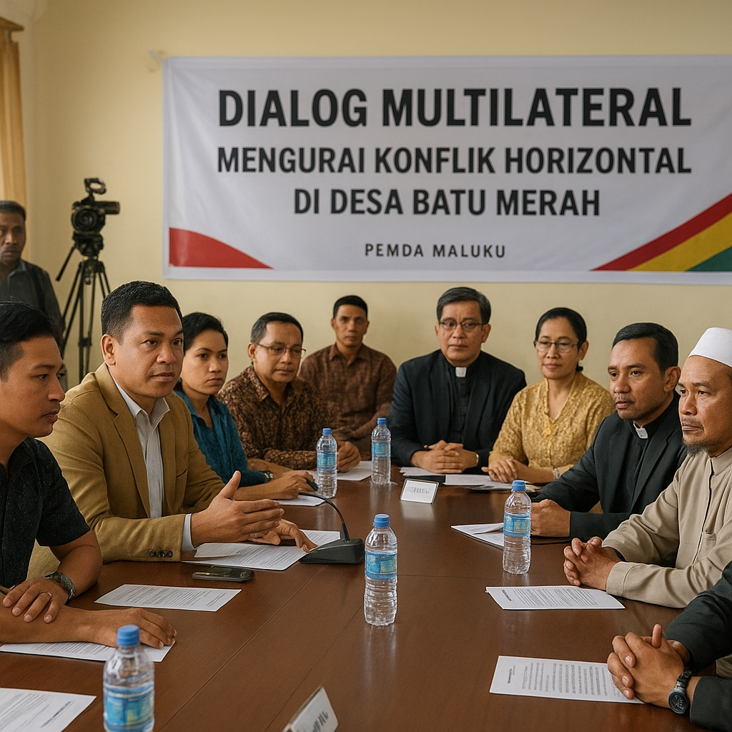 Pemda Maluku Gelar Dialog Multilateral untuk Mengurai Konflik Horizontal di Desa Batu Merah