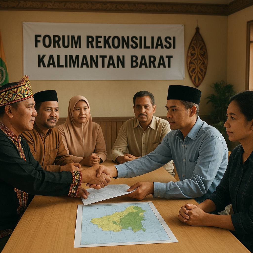 Forum Rekonsiliasi di Kalimantan Barat Berhasil Mengurai Ketegangan Antar Kelompok
