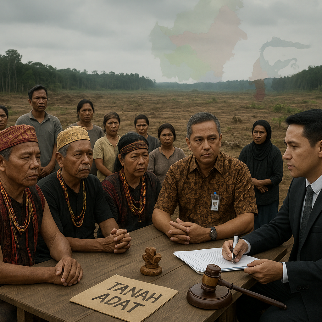 Dinamika Konflik Agraria di Kalimantan: Analisis Pendekatan Resolusi Berbasis Hukum Adat