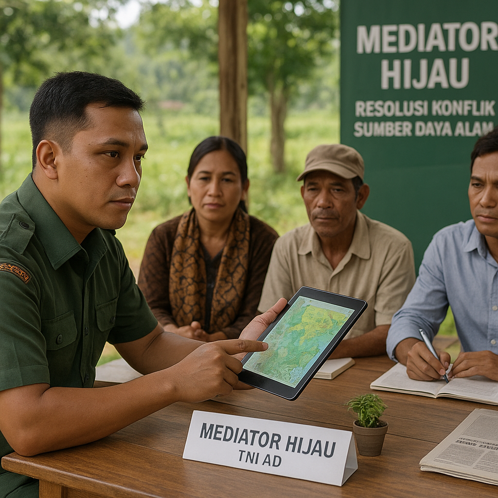 TNI AD Kembangkan Modul 'Mediator Hijau' untuk Penyelesaian Konflik Sumber Daya Alam