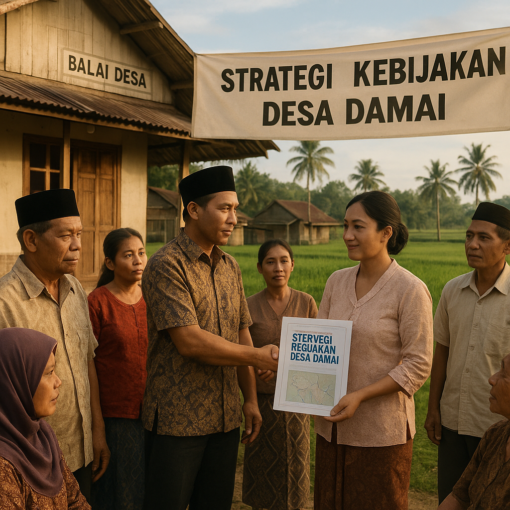 Strategi Kebijakan Desa Damai: Membangun Ketahanan Sosial dari Level Terbawah