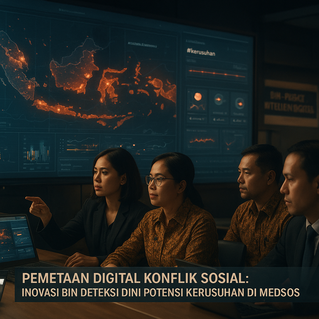 Pemetaan Digital Konflik Sosial: Inovasi BIN Deteksi Dini Potensi Kerusuhan di Medsos