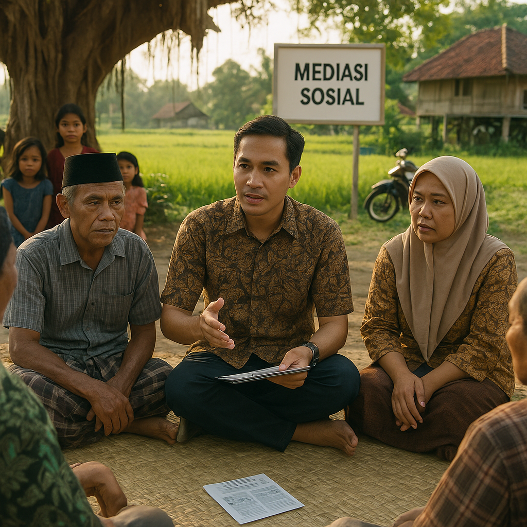 Kajian Akademis: Mediasi Sosial Efektif untuk Konflik Horizontal di Pedesaan Indonesia