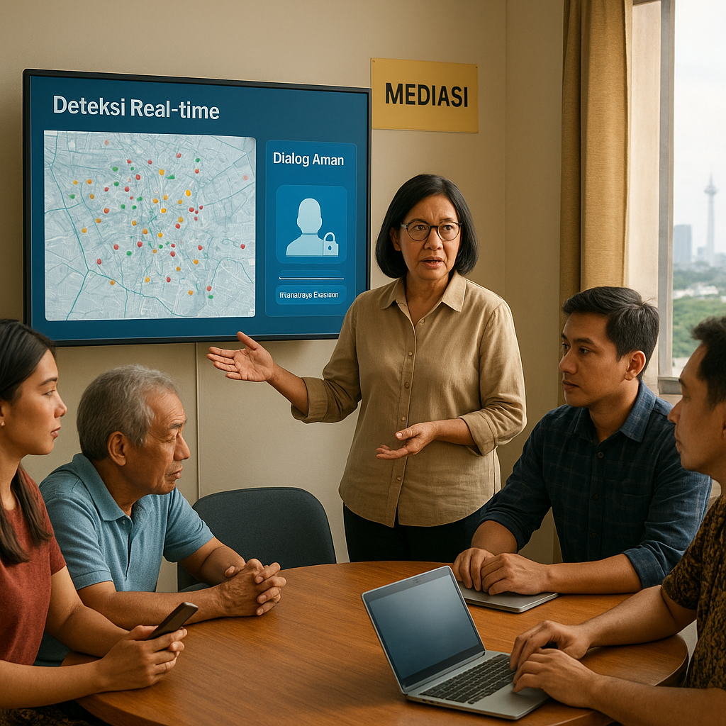 Strategi Mediasi Konflik Berbasis Teknologi untuk Komunitas Urban di Jakarta