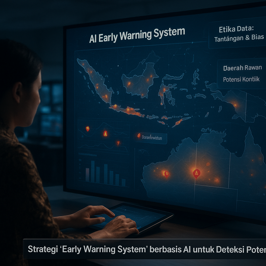 Strategi 'Early Warning System' berbasis AI untuk Deteksi Potensi Konflik Sosial di Daerah Rawan