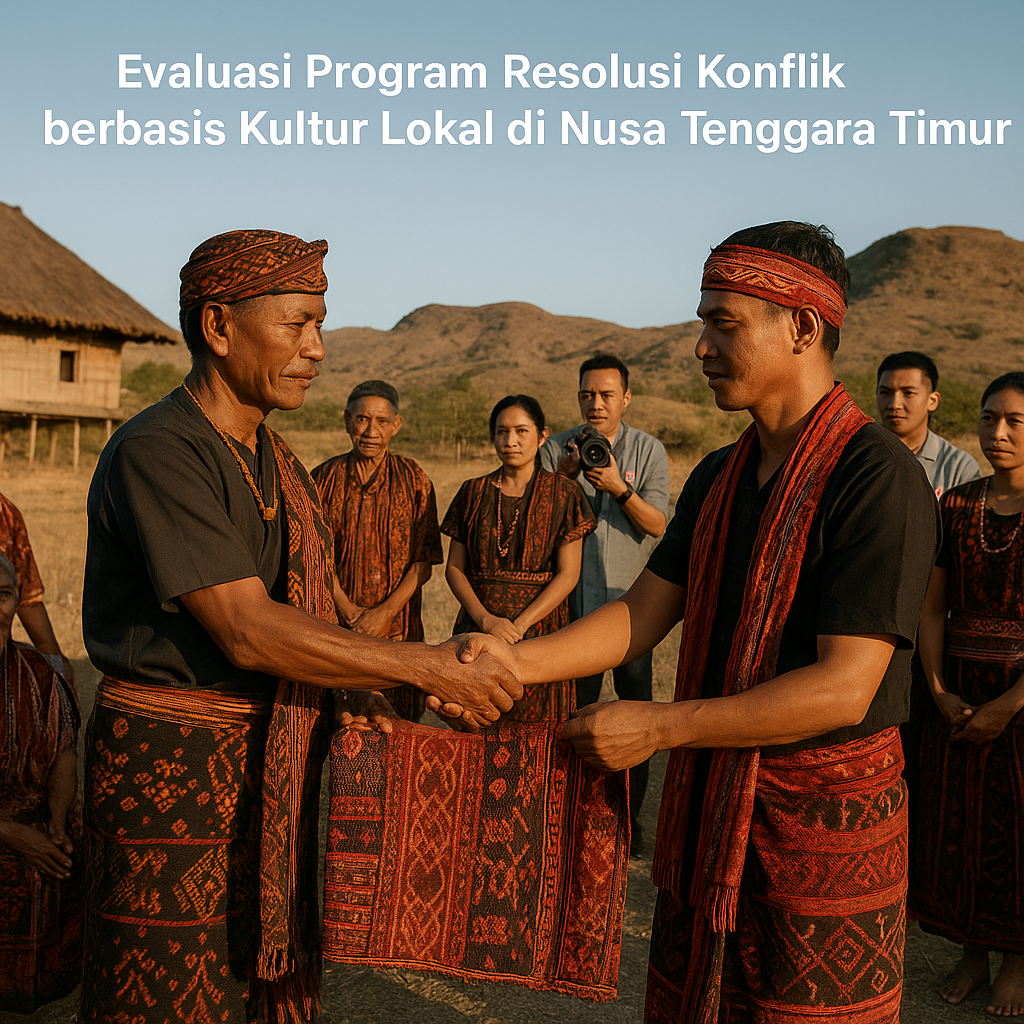 Evaluasi Program Resolusi Konflik berbasis Kultur Lokal di Nusa Tenggara Timur: Belajar dari Suku Lio dan Suku Sabu