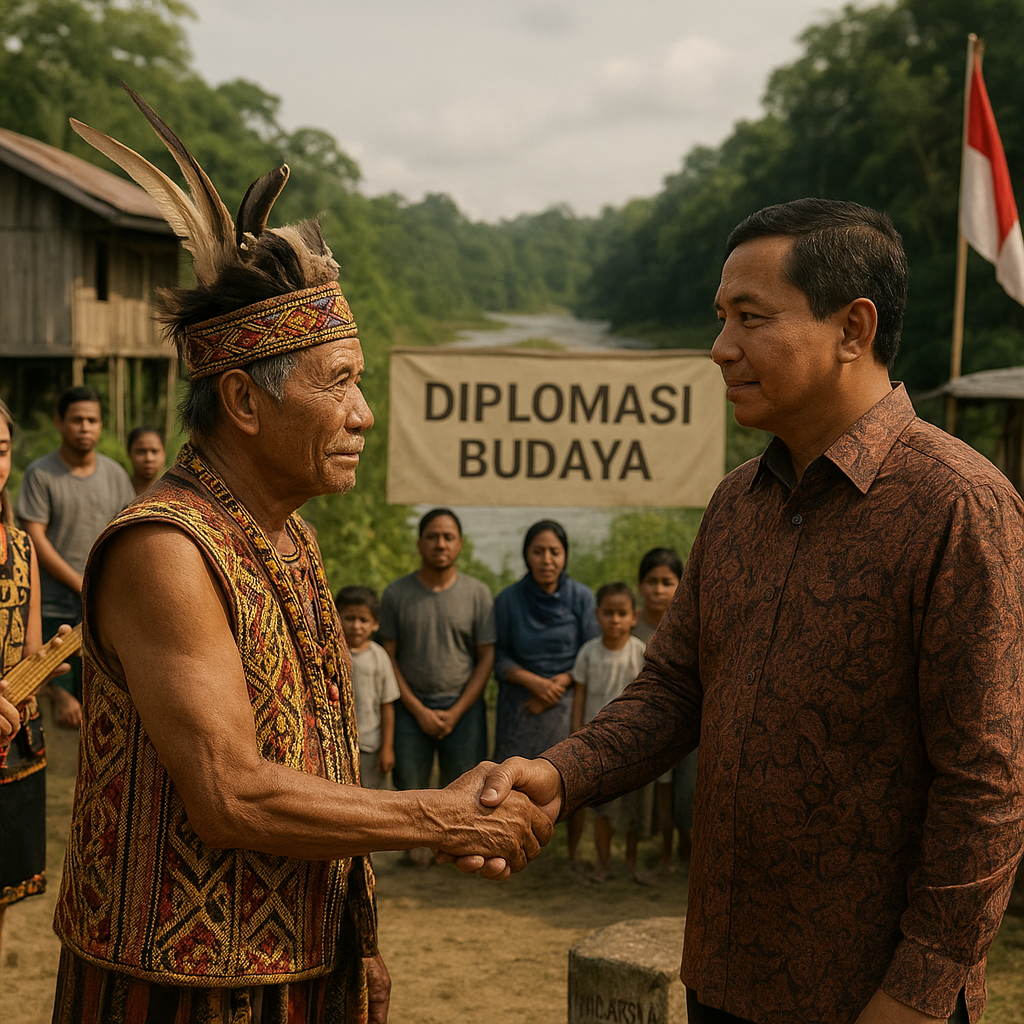 Opini: Diplomasi Budaya sebagai Soft Power dalam Meredakan Ketegangan Etnis di Perbatasan Kalimantan-Malaysia