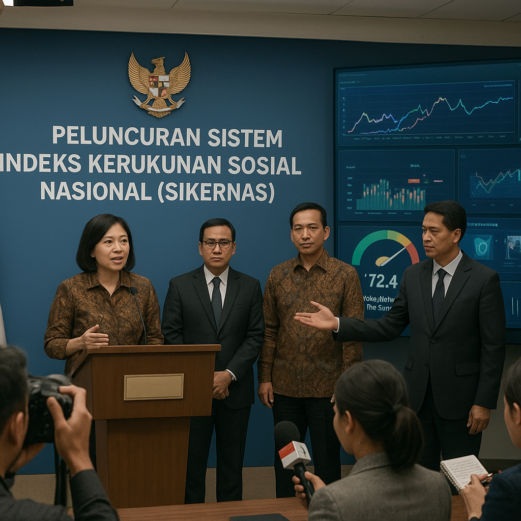 Pemerintah Luncurkan Indeks Kerukunan Sosial Berbasis Data Real-time untuk Pencegahan Konflik Horizontal