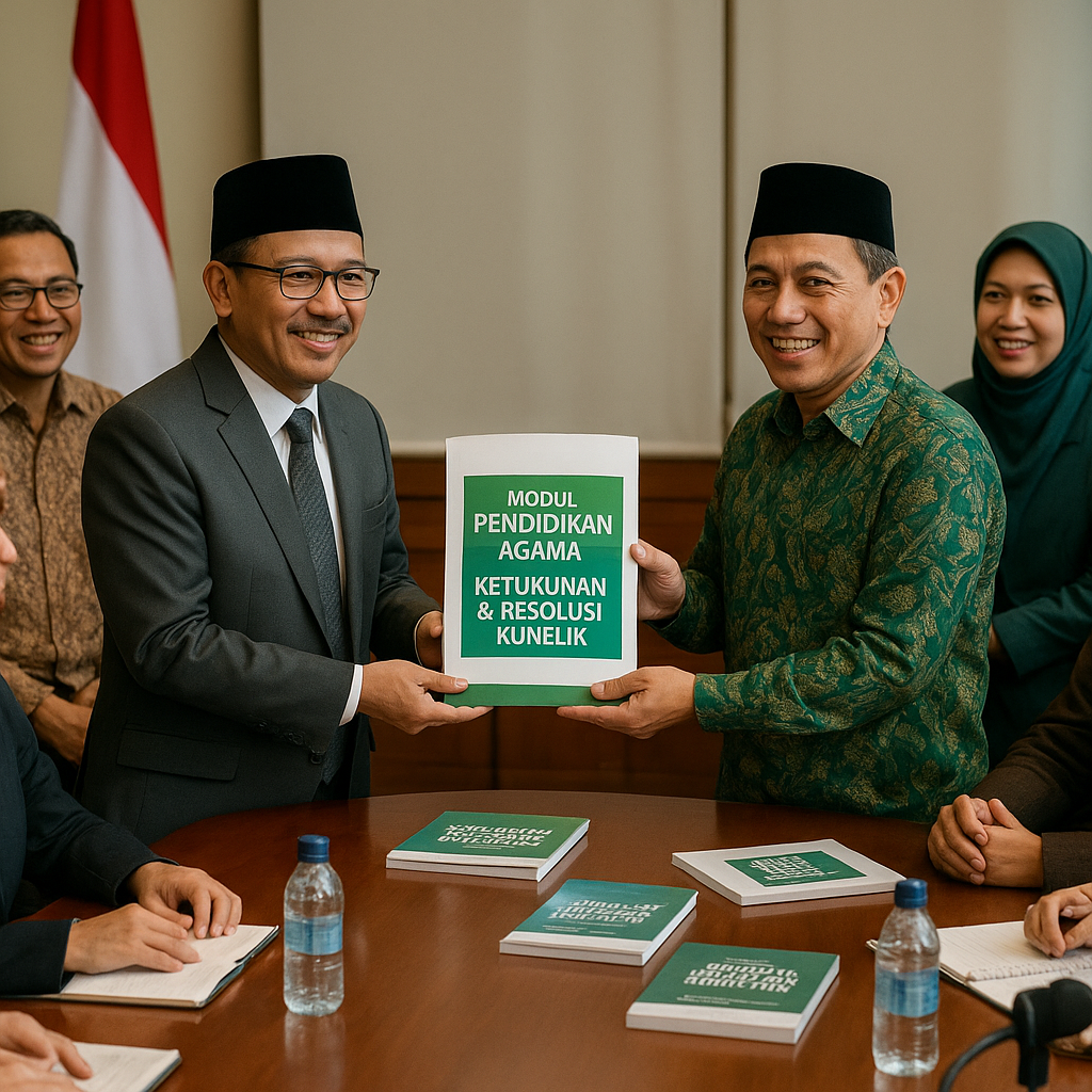 Kemenag dan NU-Muhammadiyah Garap Modul Pendidikan Agama yang Tekankan Kerukunan dan Resolusi Konflik