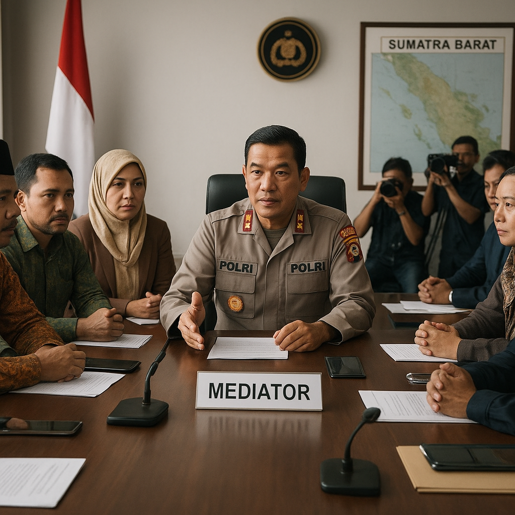 Polri Gelar Mediasi Nasional untuk Konflik Antar Ormas di Sumatra Barat