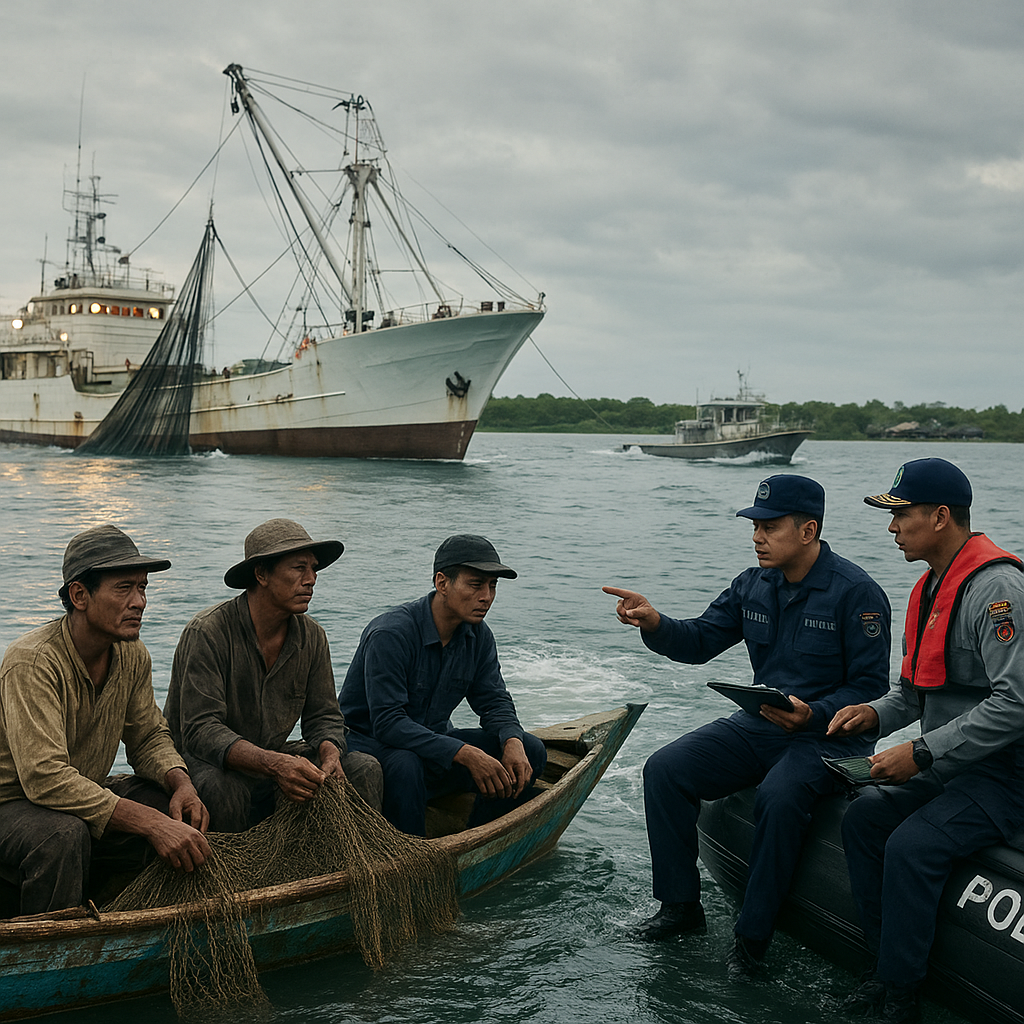 Strategi TNI AL dan Polairud Tangani Konflik Perikanan Tradisional vs Modern di Laut Arafura