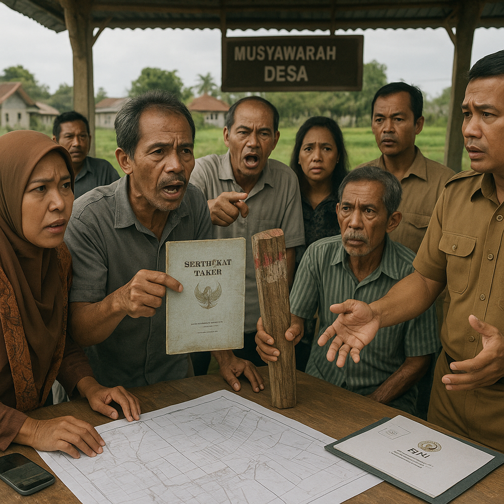 Penelitian BPN: Sengketa Tanah Jadi Pemicu Utama Konflik Horizontal di 40% Desa Indonesia