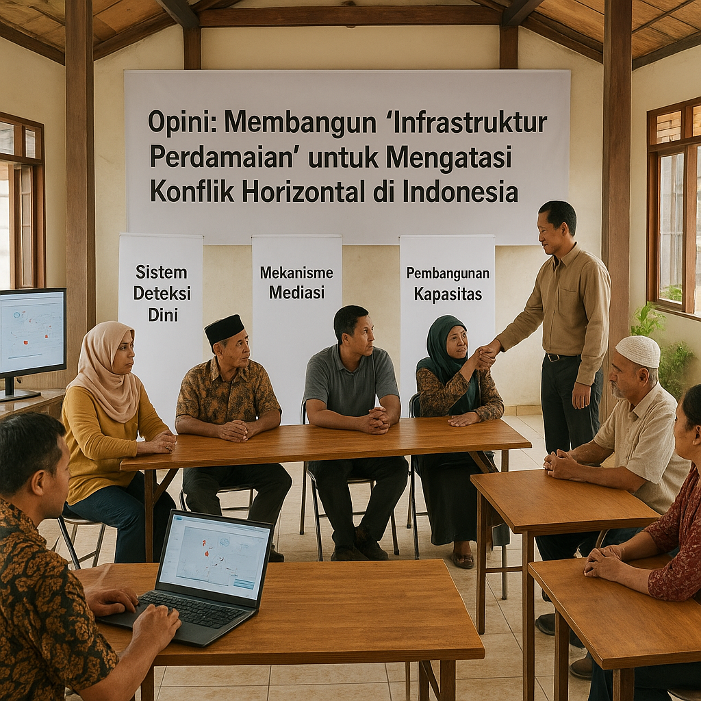 Opini: Membangun 'Infrastruktur Perdamaian' untuk Mengatasi Konflik Horizontal di Indonesia