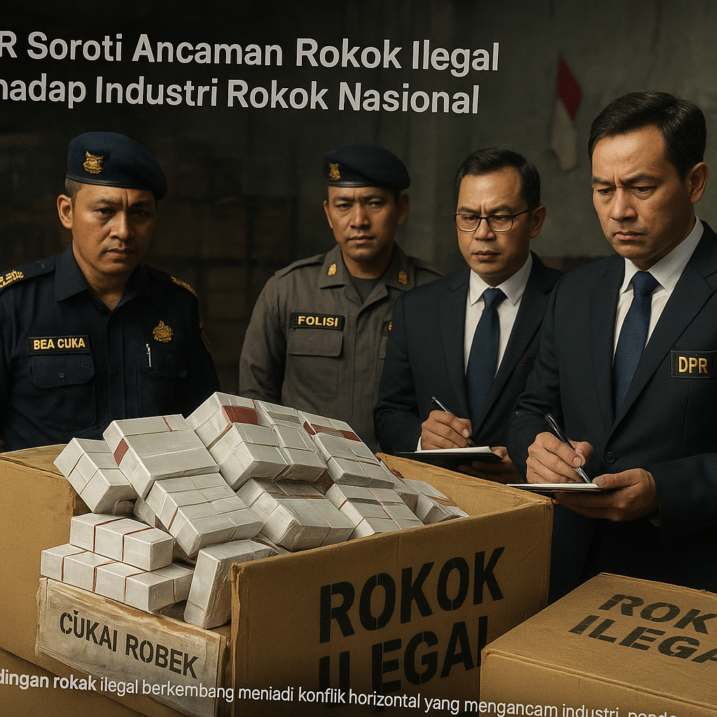 DPR Soroti Ancaman Rokok Ilegal terhadap Industri Rokok Nasional