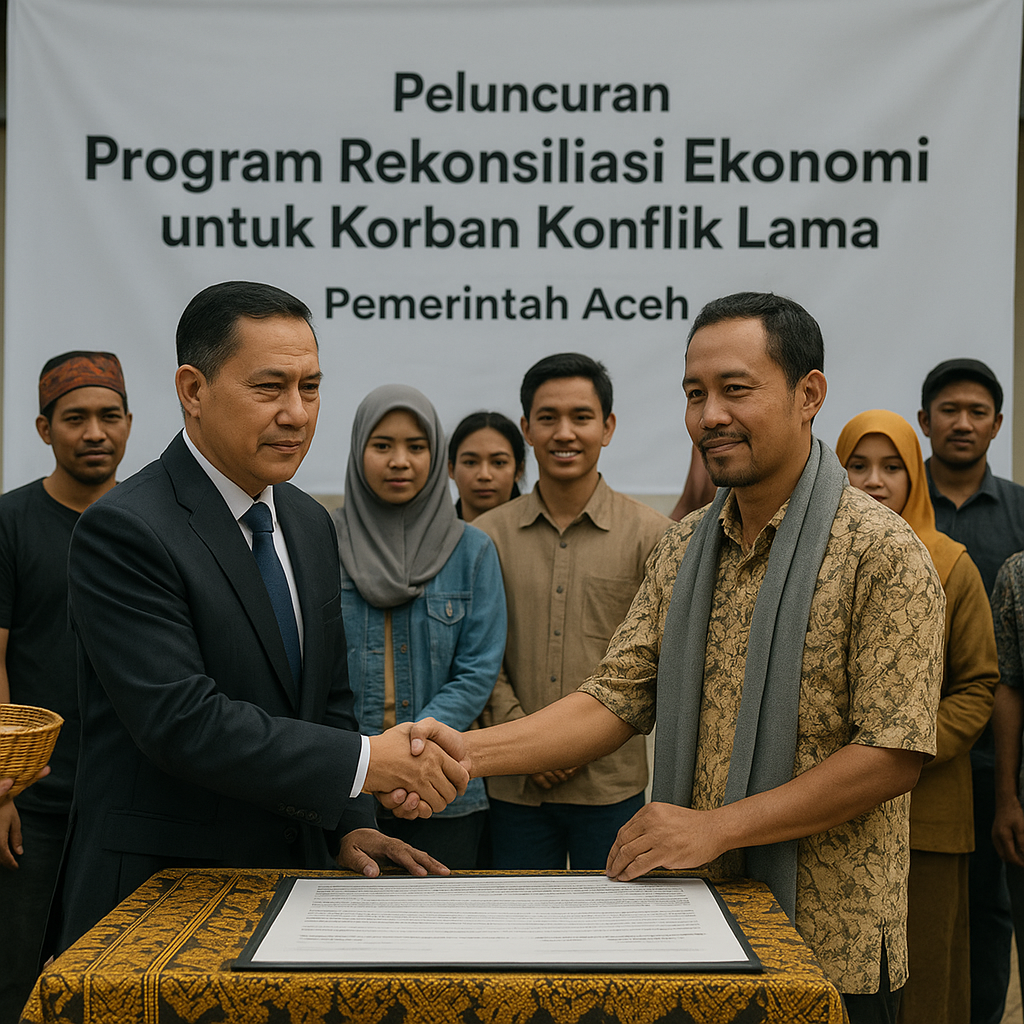 Pemerintah Aceh Luncurkan Program Rekonsiliasi Ekonomi untuk Korban Konflik Lama