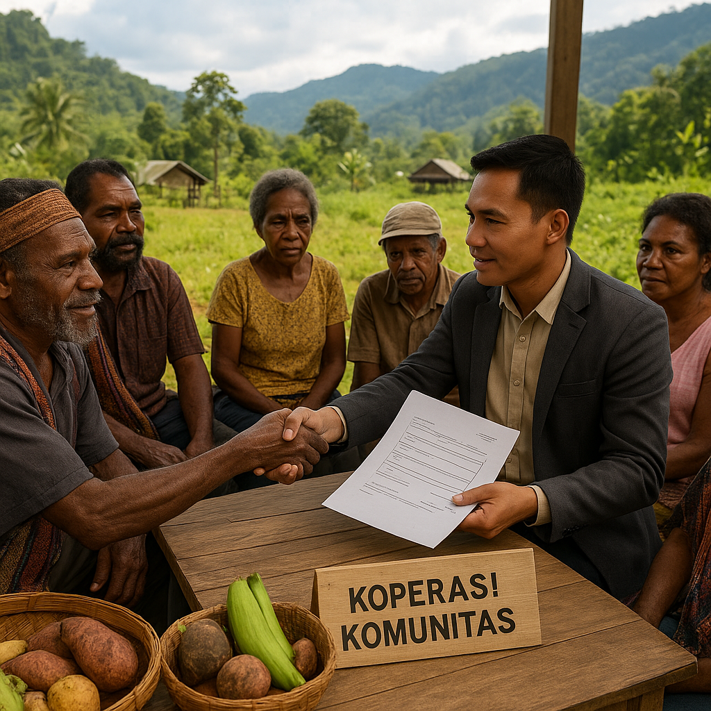Model Rekonsiliasi Pascakonflik Agraria di Papua: Membangun Kepercayaan melalui Pendekatan Ekonomi Berbasis Komunitas