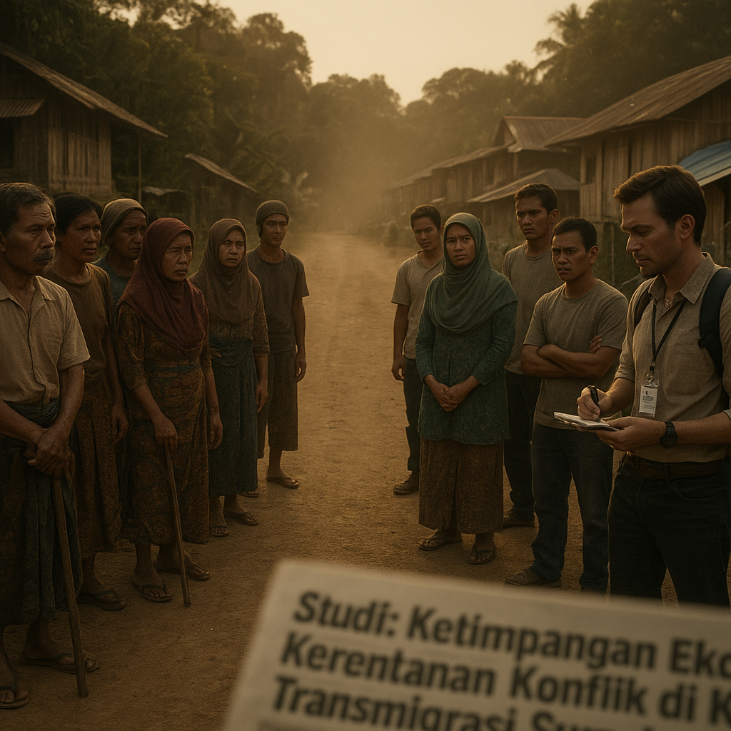 Studi: Ketimpangan Ekonomi Picu Kerentanan Konflik di Kawasan Transmigrasi Sumatra