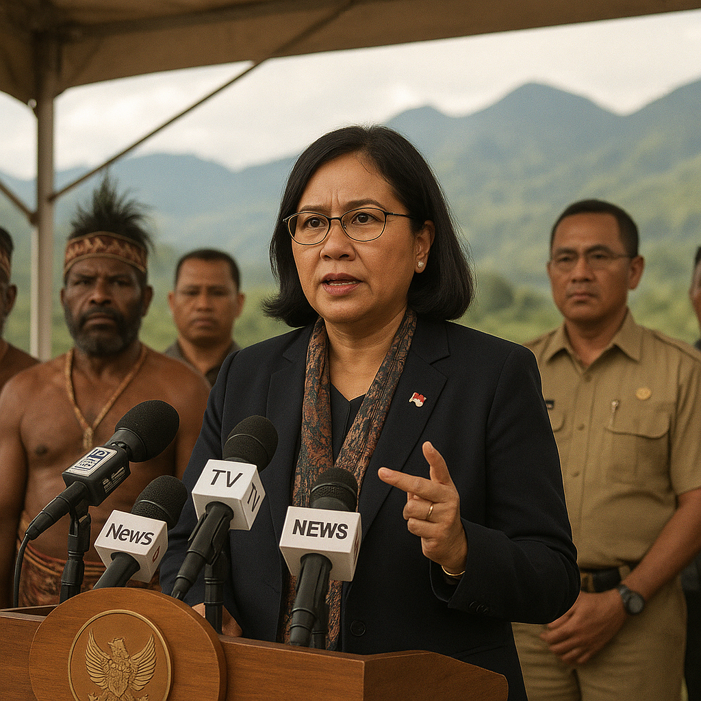 Wamendagri Ribka Haluk Tegaskan Negara Hadir Tangani Konflik Suku di Papua Pegunungan