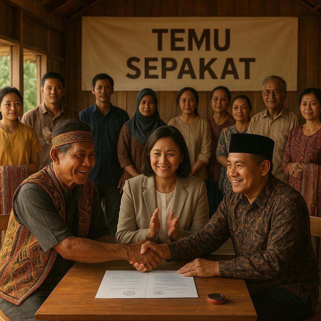 Program Mediasi Berbasis Nilai Lokal di Kalimantan Barat Berhasil Tekan Konflik Antar-Etnis