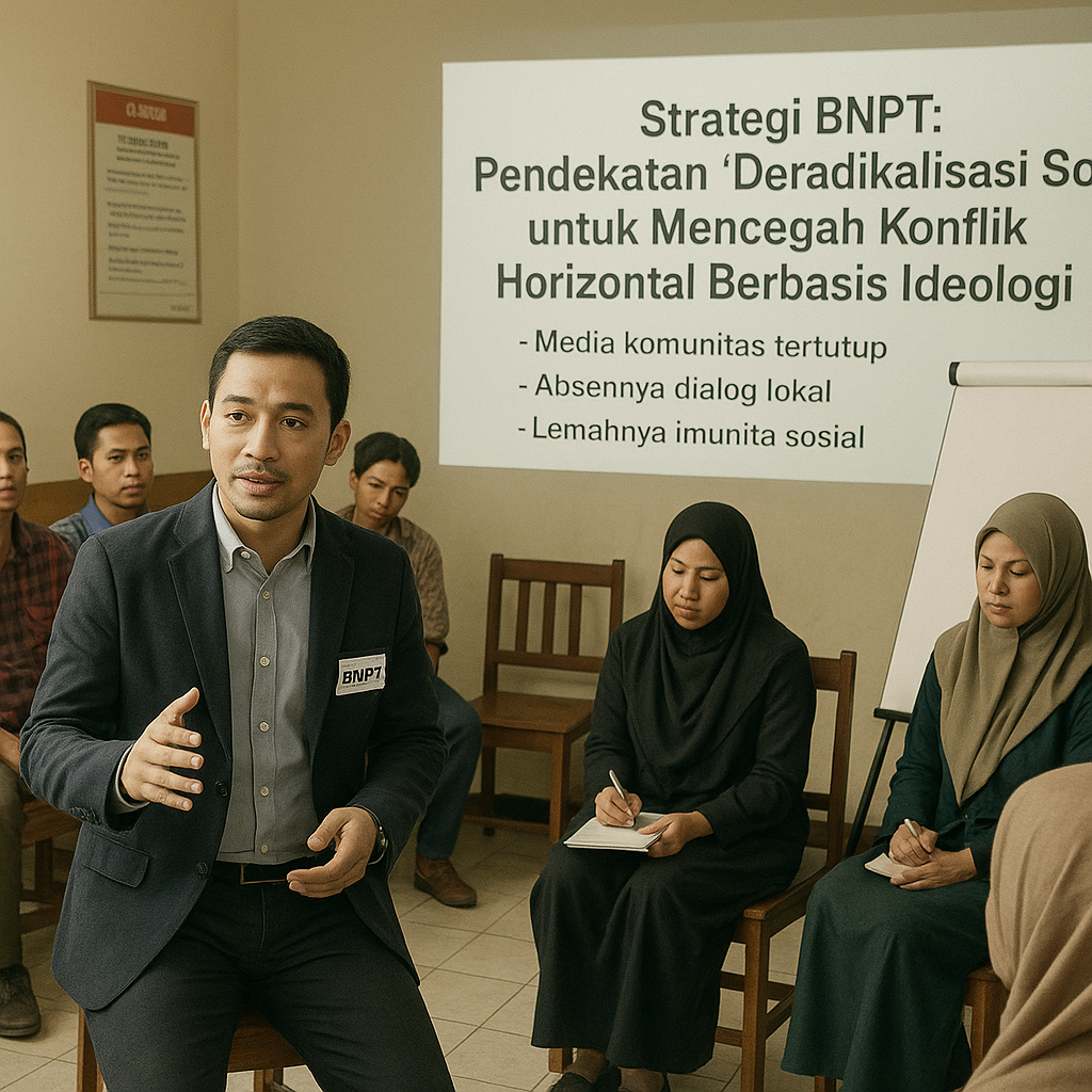 Strategi BNPT: Pendekatan 'Deradikalisasi Sosial' untuk Mencegah Konflik Horizontal Berbasis Ideologi