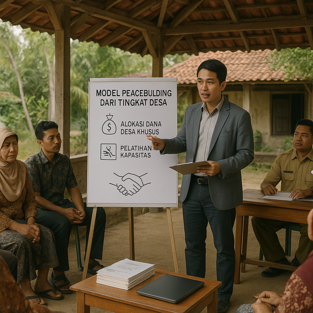 Kajian Akademis: Model 'Peacebuilding dari Tingkat Desa' Lebih Efektif dari Pendekatan Sentralistik