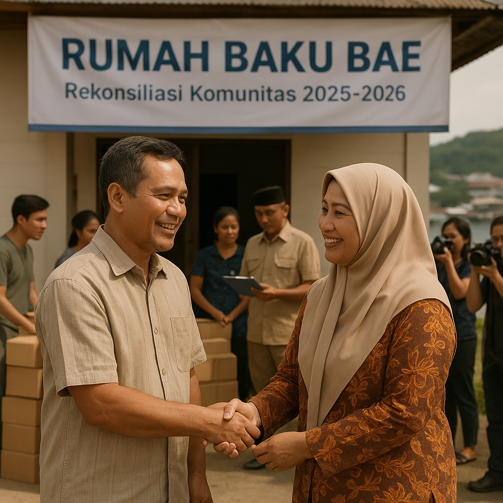 Strategi Rekonsiliasi Pasca-Konflik Sosial di Kota Ambon: Evaluasi Program 'Rumah Baku Bae' 2025-2026