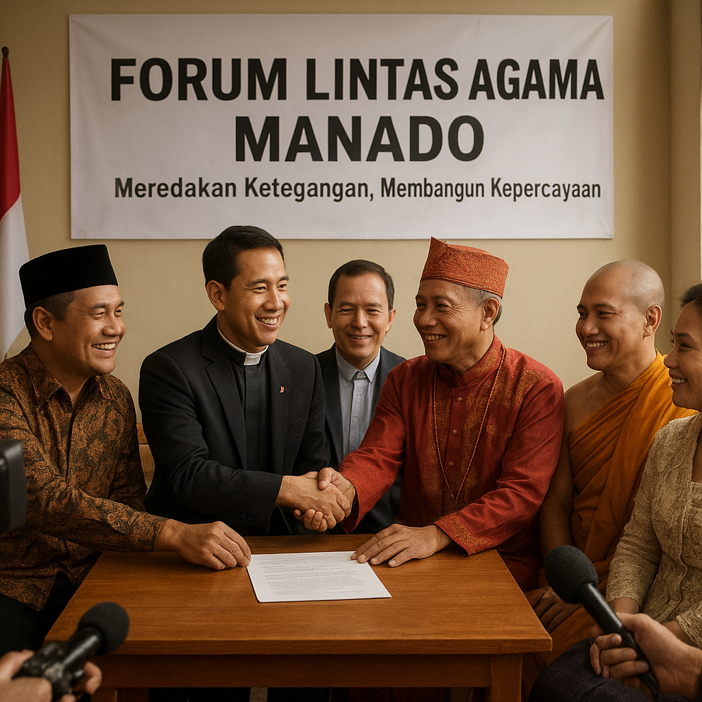 Studi Kasus: Keberhasilan Forum Lintas Agama Meredakan Ketegangan di Manado